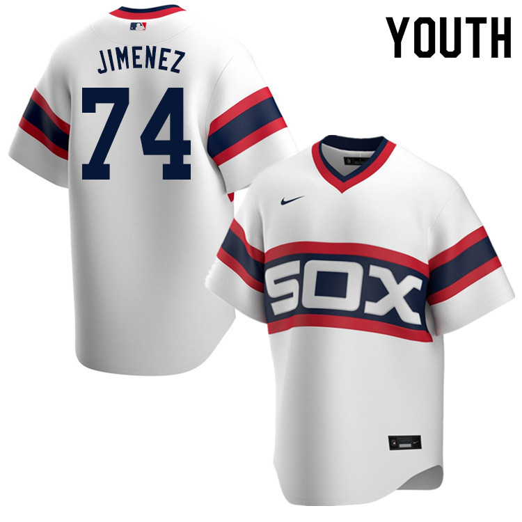 Nike Youth #74 Eloy Jimenez Chicago White Sox Baseball Jerseys Sale-White
